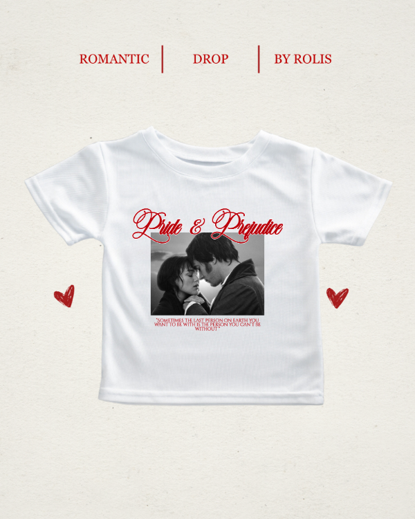 Orgullo y prejuicio - baby tee