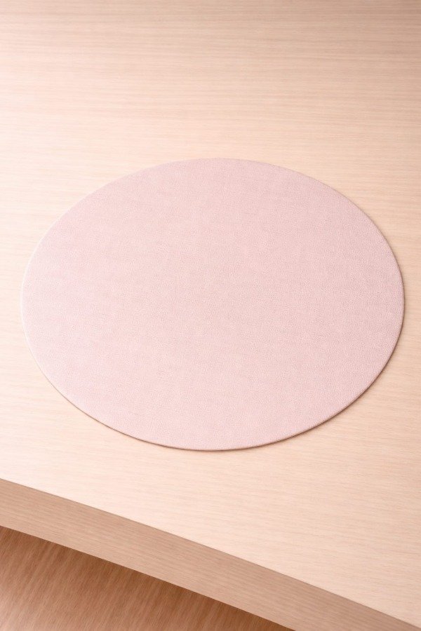 Producto - Plato de Sitio Antimancha Liso Rosado