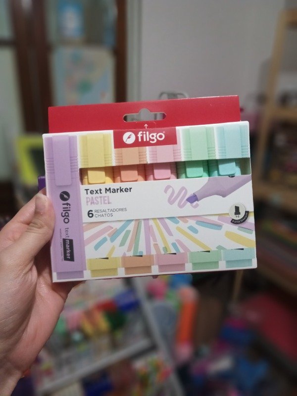Producto - Resaltador Filgo Text Marker Pastel x6