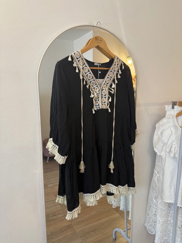 Producto - Vestido corto Paz- estilo boho