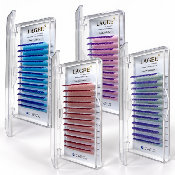 Producto - Extensiones Color - Lagee "Ombre" 0.07 D MIX x 12 LÍNEAS - 0