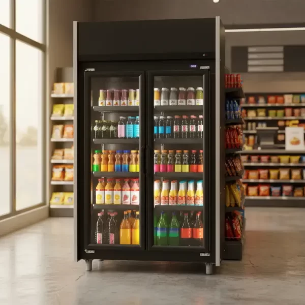 Producto - Heladera Exhibidora Vertical Inelro 2 Puertas  820 Lts  Black