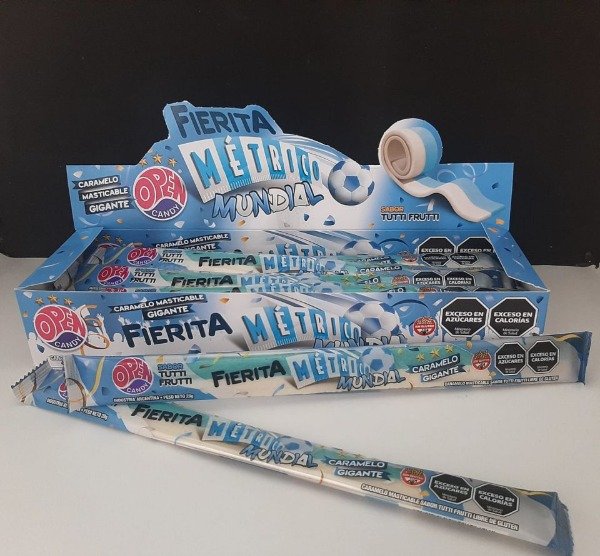 Producto - Caramelo Fierita Metrico Mundial - Caja por 24 unidades