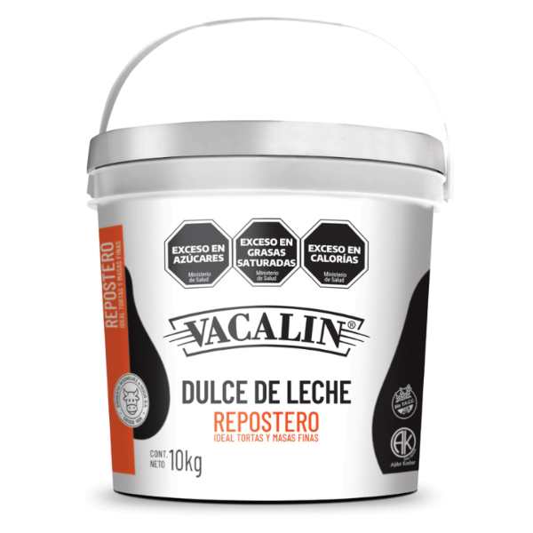 Producto - Dulce de leche Reposteria Vacalin 10 kg - P