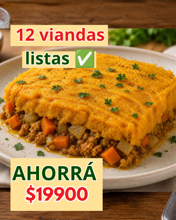 Producto - Pack Viandas listas vegano