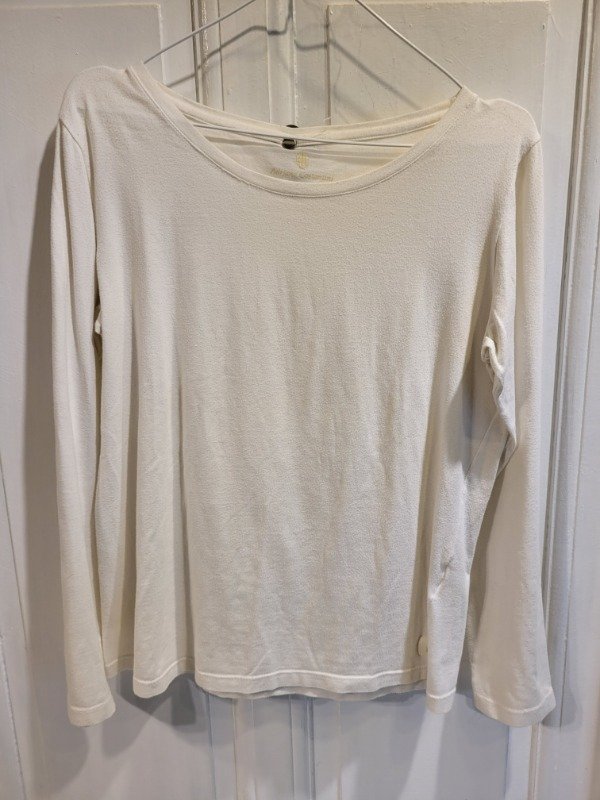 Producto - Remera ADRIANA CONSTATINI blanca lisa Talle L - PRECIO: 40X