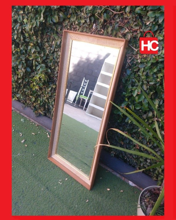 Producto - Espejo Rectangular con Marco Texturado