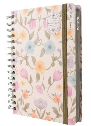 Producto - AGENDA MOOVING 15x21 SPRING ESPIRALADA - diaria - 0