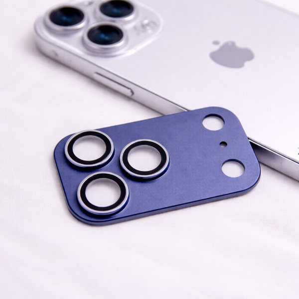 Producto - Protector de camara completo color azul liso