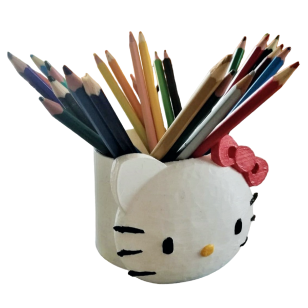 Producto - Lapicero De Hello Kitty Escritorio Porta Lapices Organizador