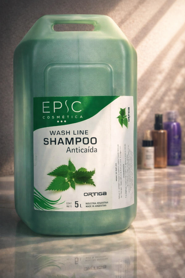 Producto - shampoo especial epic anticaida ortiga y romero x 5000 ml