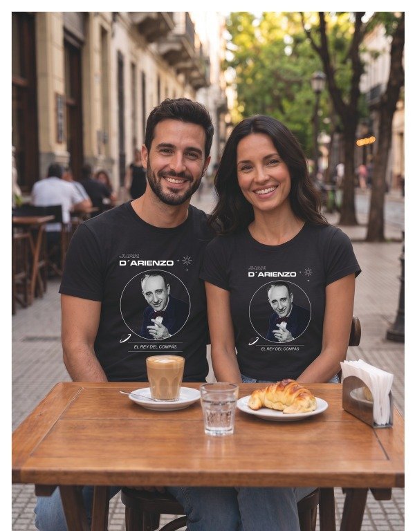 Producto - Remera Juan D'Arienzo El Rey del Compás - Negra - 6