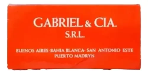 Producto - Gabriel y Cia Srl Caja De Fosforos 1986 71 Fosforos
