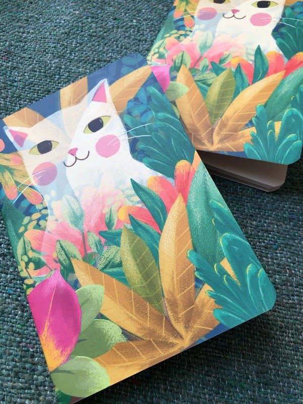 Producto - Libreta gato Selva - 1