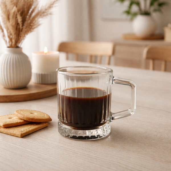 Producto - Set x6 tazas de vidrio Charo's