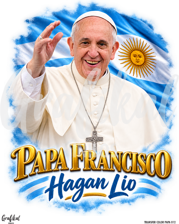 Producto - Transfer Color Papa 006
