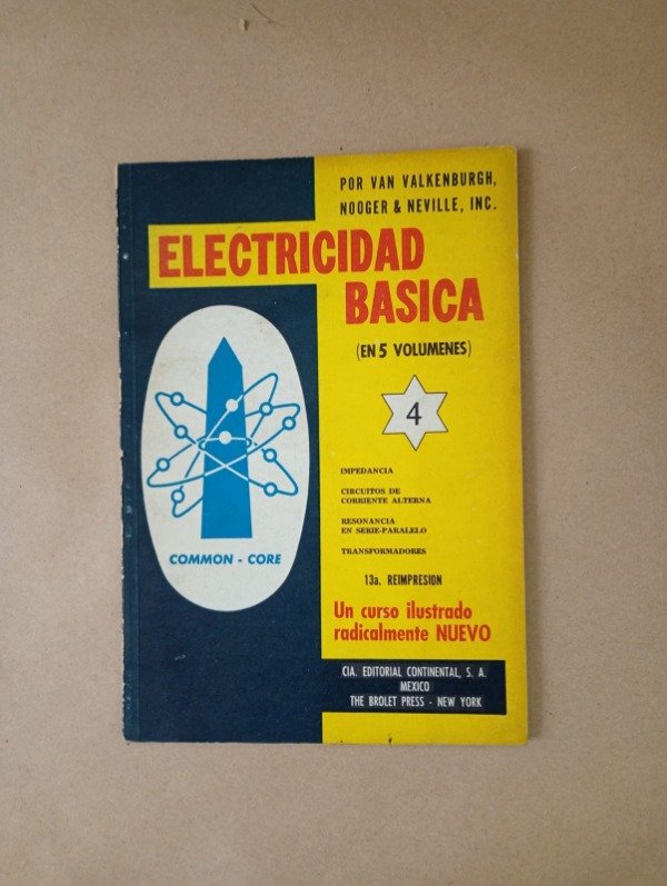 Producto - Electricidad  básica #4 - Van Valkenburgh Nooger Neville - Continental 1968