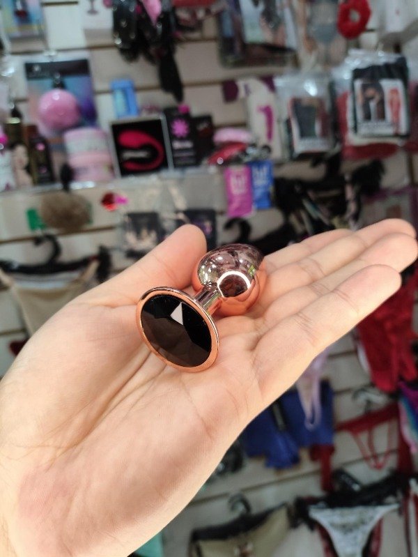 Producto - plug talle S rose gold - 1