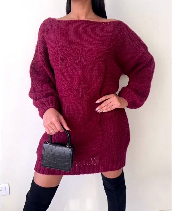 Producto - Vestido murcielago lana