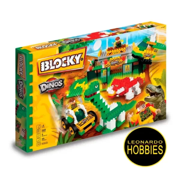 Producto - Set Dinosaurios 260 piezas Blocky 0679