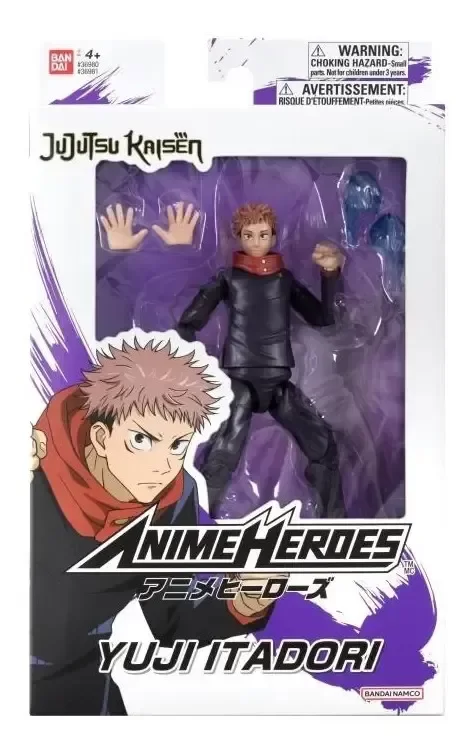 Producto - Figura Jujutsu Kaisen Yuji Itadori Anime Heroes - Original Bandai