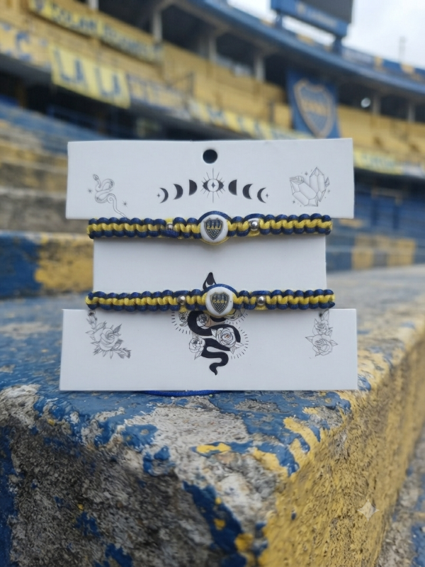 Producto - Pulseras boca. Juniors