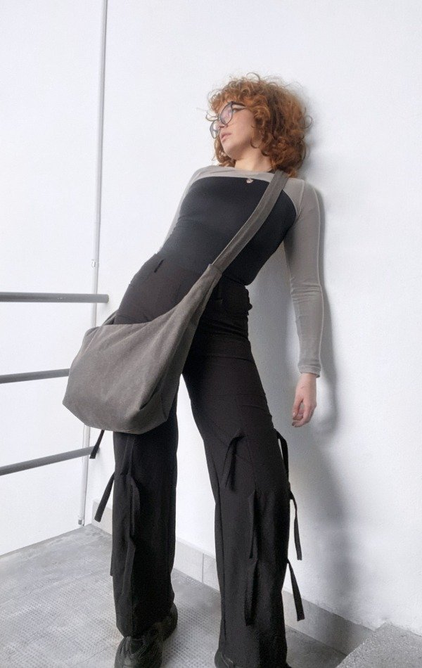 Producto - Pantalón parachute lazos