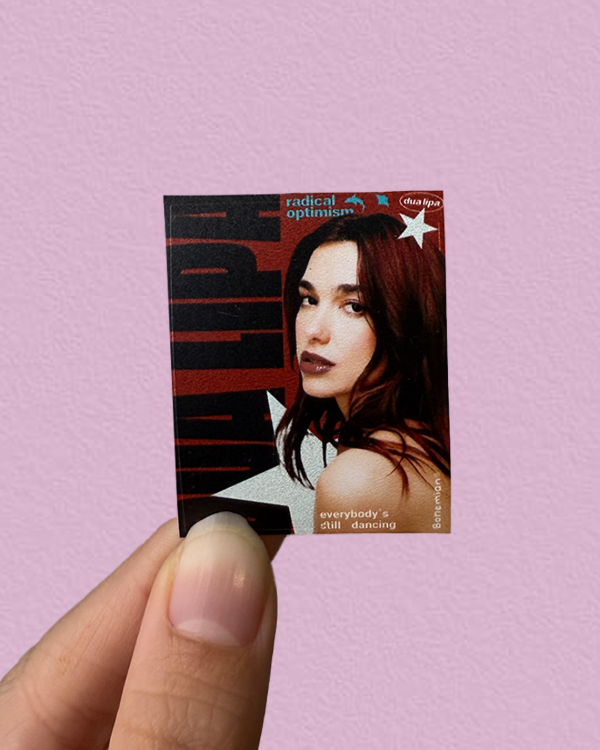 Producto - DUA LIPA #3 - Sticker Individual Dua Lipa