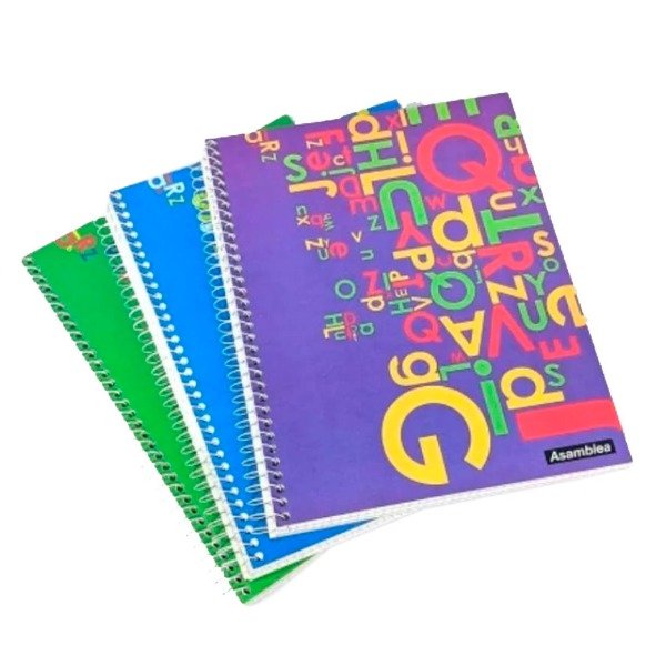 Producto - CUADERNO CON ESPIRAL ASAMBLEA 60H RAYADO