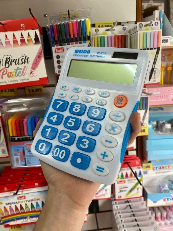 Producto - Calculadora Weida de 12 Dígitos W-T35