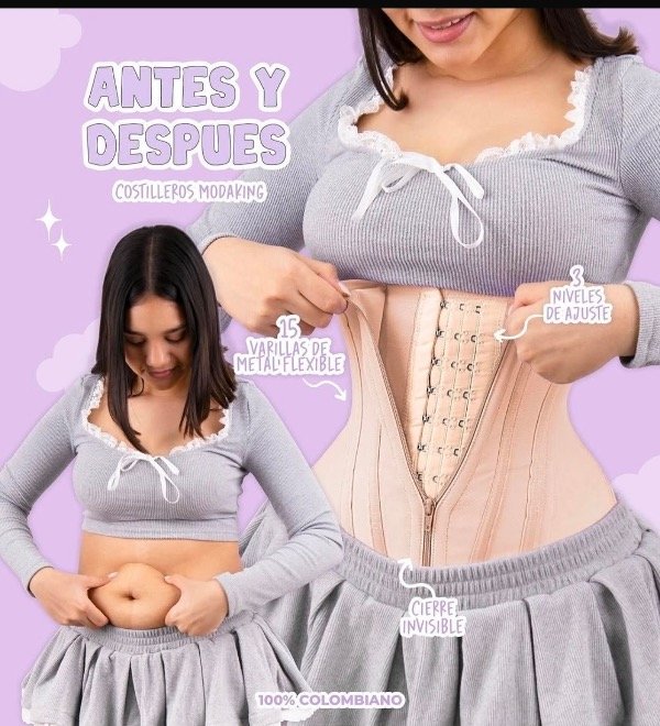 Producto - Faja Moda King Costillero 15 varillas - 2