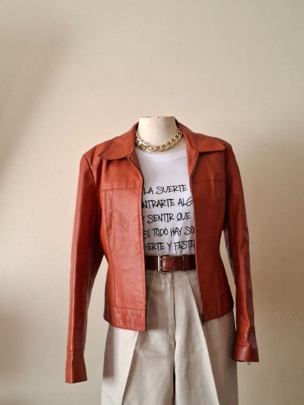 Producto - Campera cuero clic