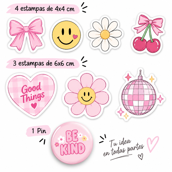 Producto - Médium Pack - Sticker Bar