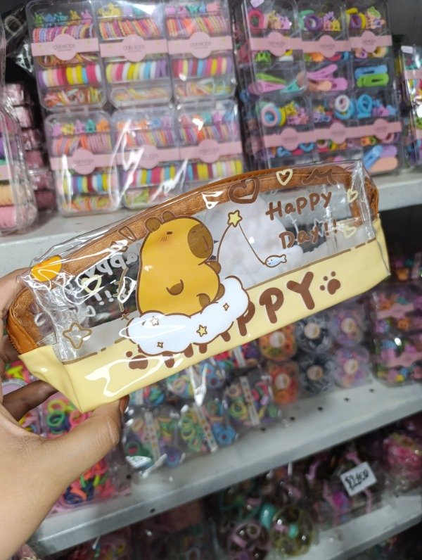 Producto - Cartucheras de Capibara Marrón