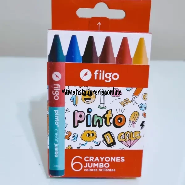 Producto - Crayones Jumbo Filgo x6 - 1