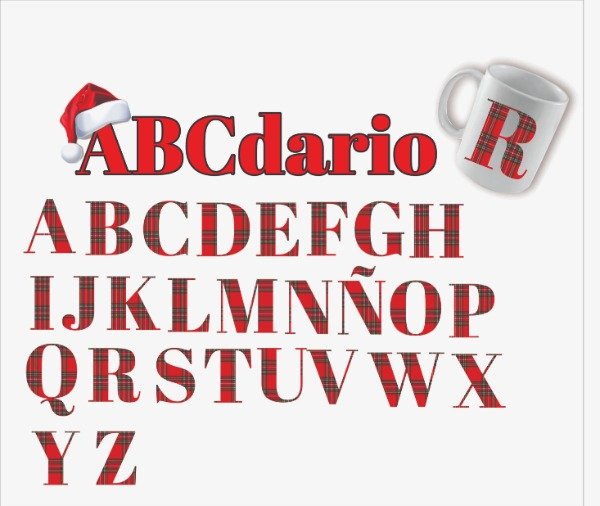 Producto - Letras Navideñas Escoses