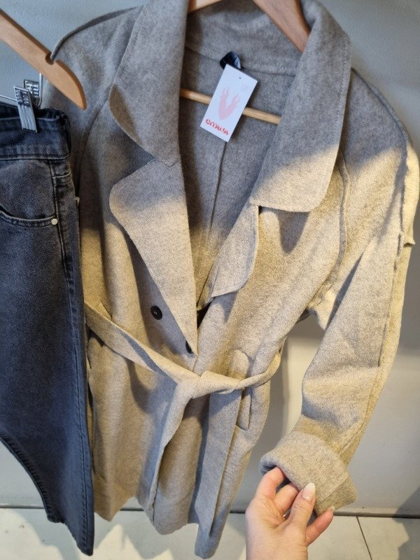 Producto - Trench gamuzado