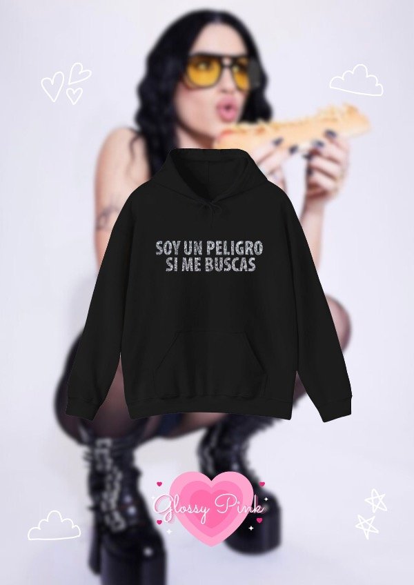 Producto - Canguro Soy Un Peligro Si Me Buscas - VINILO GLITTER