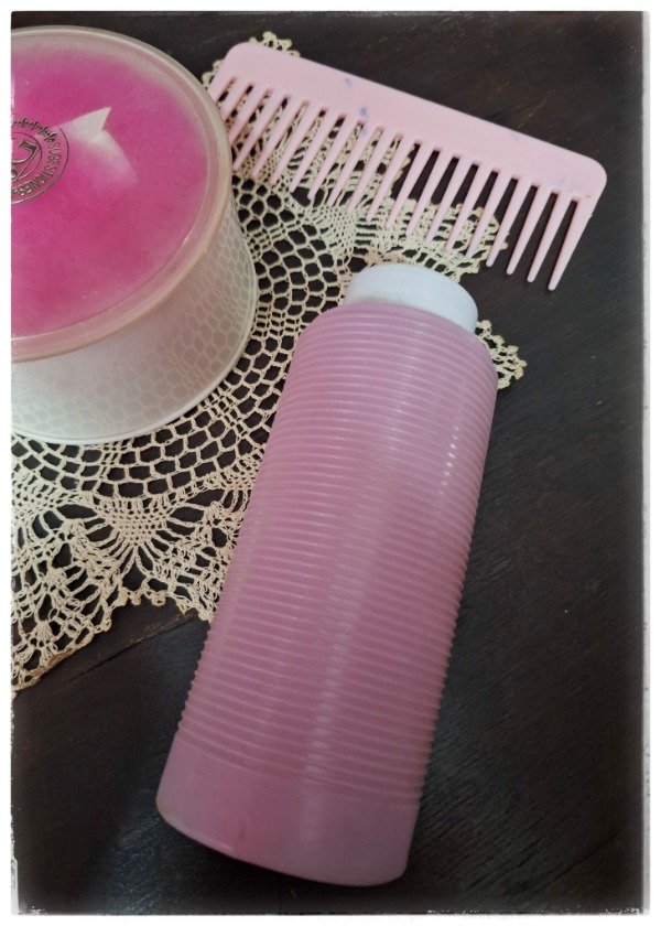 Producto - Talquera plástico Rosa