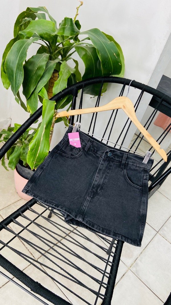 Producto - Short pollera gris traviesa