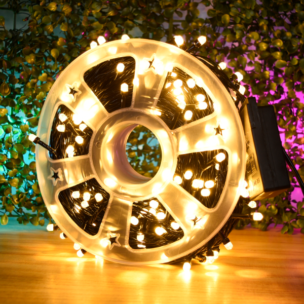 Producto - LUZ LED 50MTS 240LEDS V8 CALIDO AD0258-2