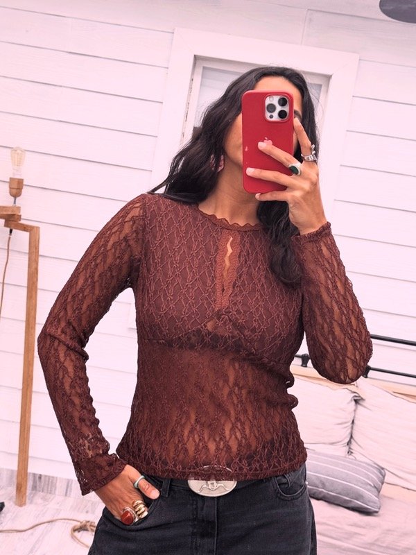 Blusa jet #Choco