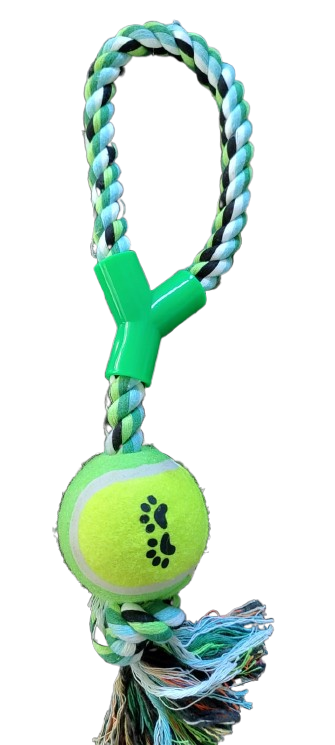 Producto - JUGUETE DE SOGA CON PELOTA
