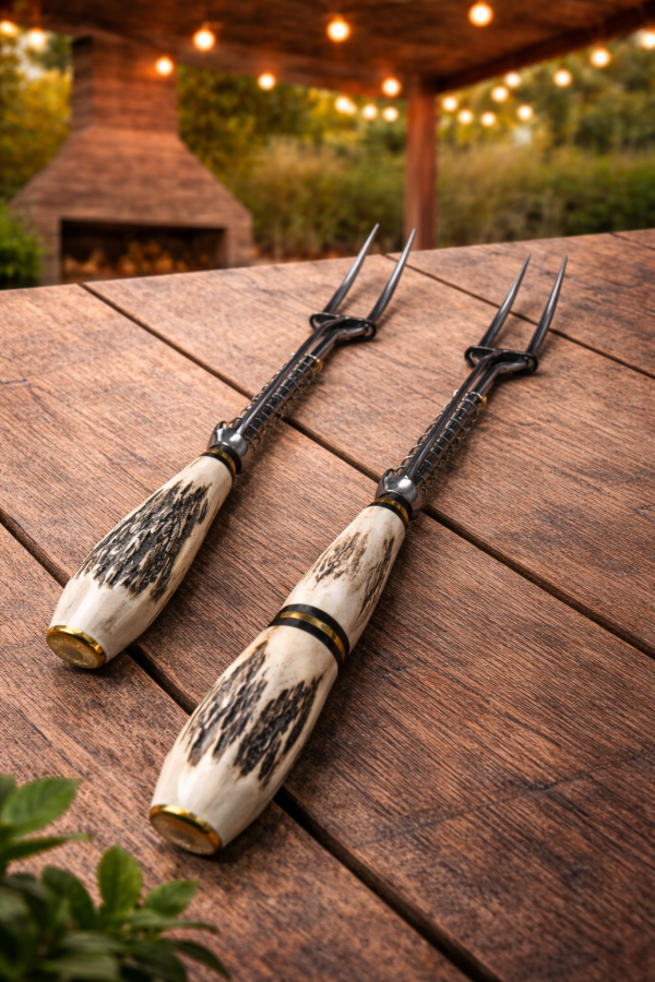 Producto - Tenedor con expulsor para asado
