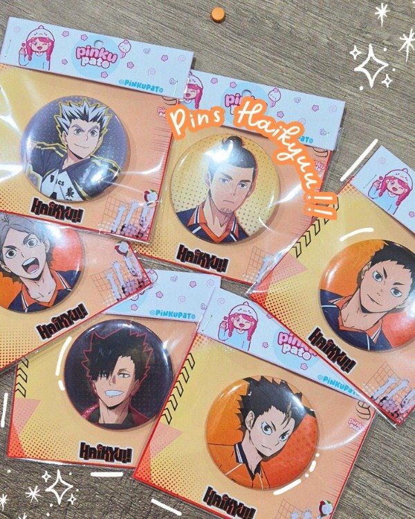 Producto - Pins Haikyuu!! - 0