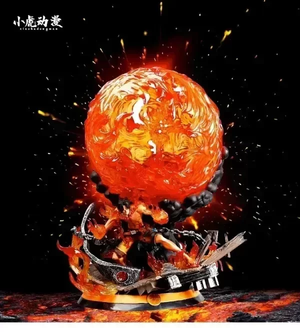 Producto - Diorama Ace Fuego - One Piece - 58cm