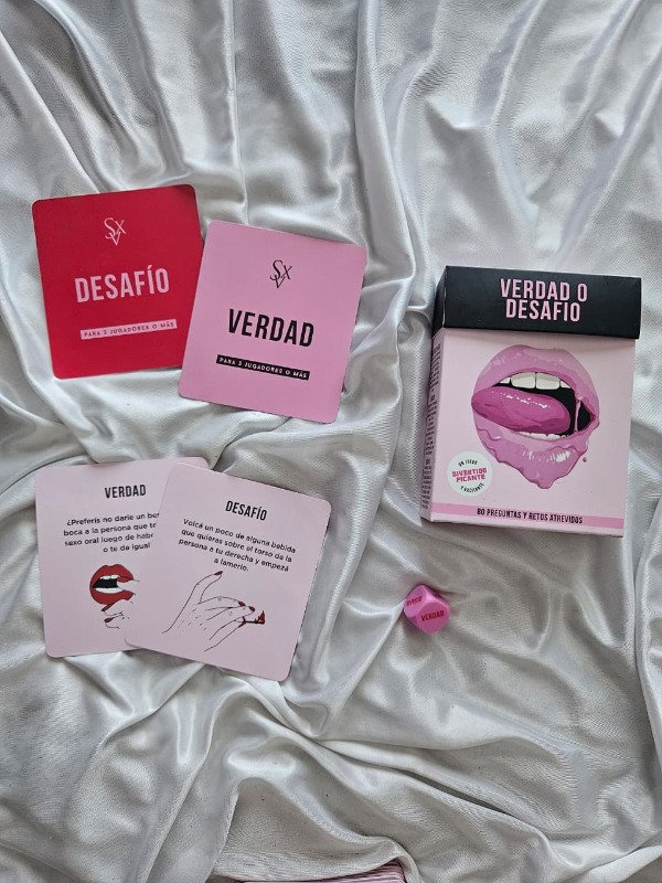Producto - JUEGO VERDAD O DESAFIO  PICANTE