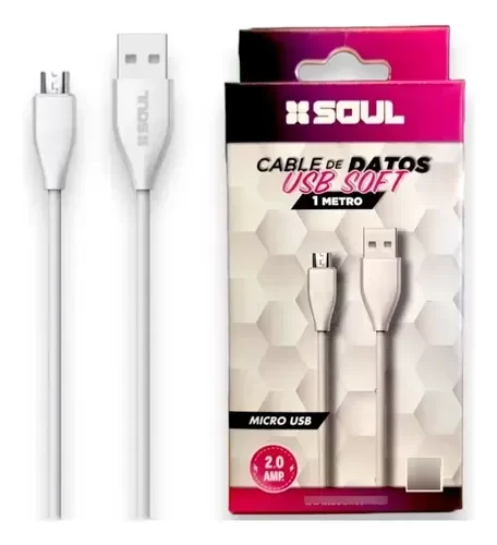 Producto - CABLE MICRO USB 1M SOUL