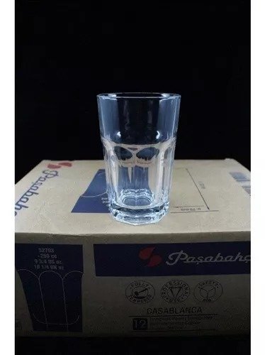 Producto - Vaso Agua 355 Gaseosa Cc Vidrio Templado Pasabahce