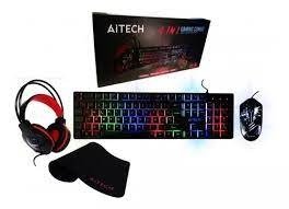 Producto - COMBO 4 EN 1 TEC+MOUSE+PAD+AURIC RGB